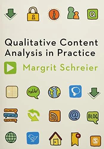 Produktbild Qualitative Content Analysis in Practice (Englisch, Margrit Schreier, 2012)