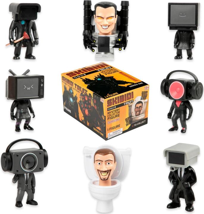 Actual product image Skibidi Toilet - Mystery Figure Collection Series 2 Assorted (1310S2)