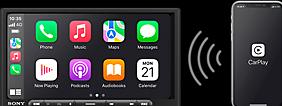 Productafbeelding Sony XAV-AX4050 (Android auto, Apple Carplay)