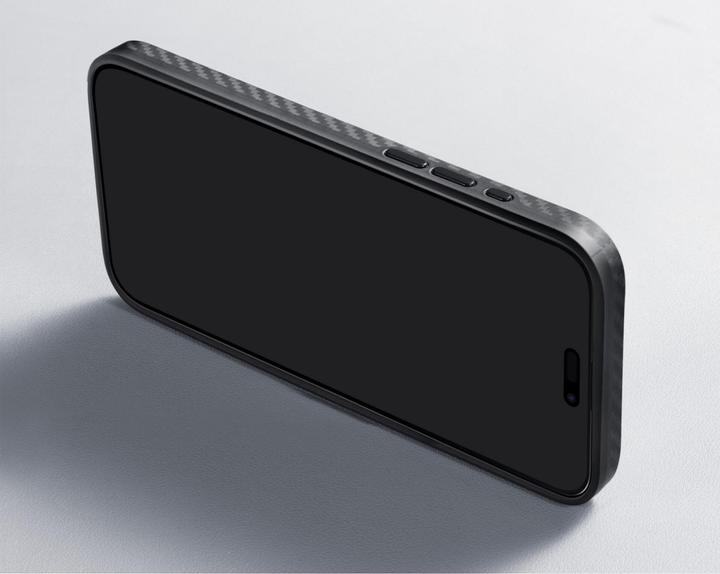 Immagine prodotto Pitaka Custodia MagEZ Pro per iP 15 Pro Max (Nero/Grigio Twill) 1500D (Apple iPhone 15 Plus)