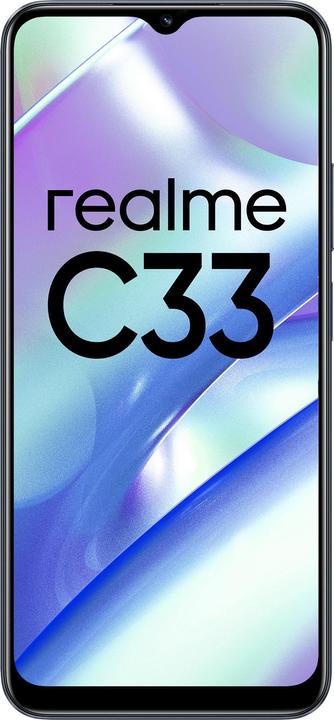 Produktbild realme C33 (128 GB, Night Sea, 6.50", Dual SIM, 50 Mpx, 4G)