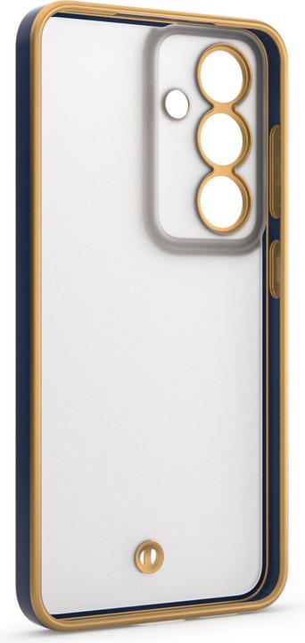 Produktbild OEM Silky Gold case for Samsung Galaxy S25 blue (Samsung Galaxy S25)