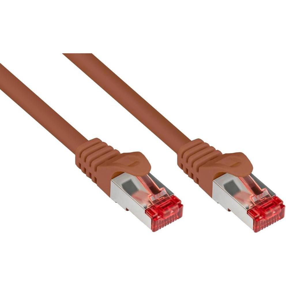 Good Connections Alcasa RJ45-RJ45 m-m (S/FTP, CAT6, 0.15 m), Netzwerkkabel