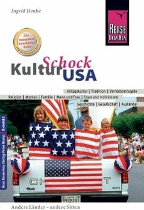 Produktbild KulturSchock USA (Deutsch, Ingrid Henke, 2016)