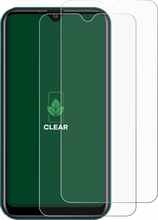 Produktbild ScreenLeaf Schutzfolie nachhaltiger Displayschutz Displayschutzfolie Folie Klar Transparent (2 Stück, KXD A1)