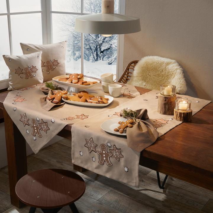 Image du produit Redbest Mitteldecke "Lebkuchen" (110 x 110 cm)