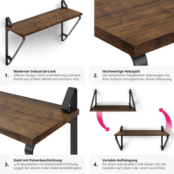 Produktbild tectake Irvine (60 x 20 x 33.50 cm)
