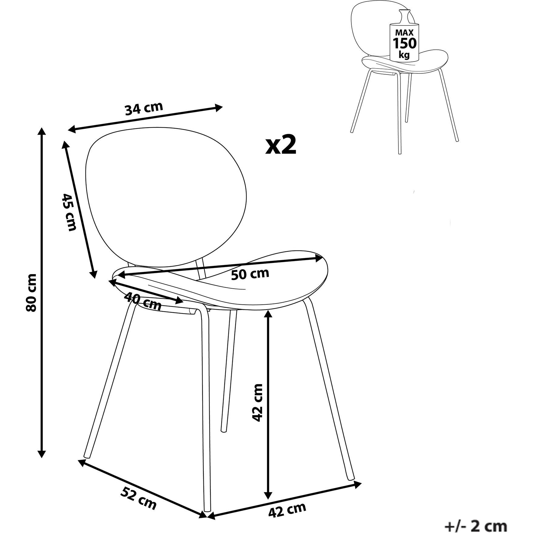 Thumbnail - Beliani, Stühle, Luana