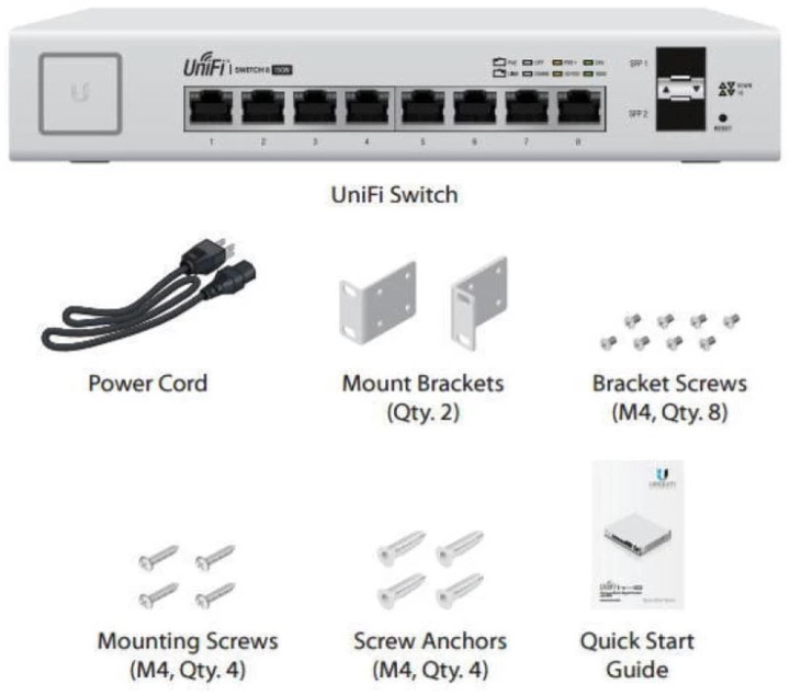Produktbild Ubiquiti Us-8-150w (10 Ports)