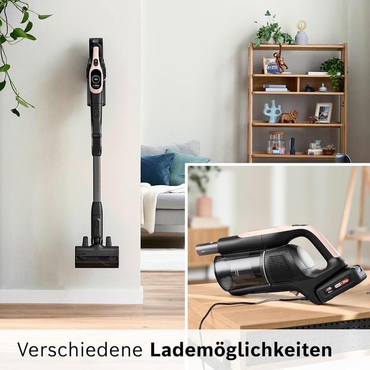 Image du produit Bosch Hausgeräte Aspirateur sans fil avec technologie MicroClean, batterie 4,0 Ah et éclairage LED