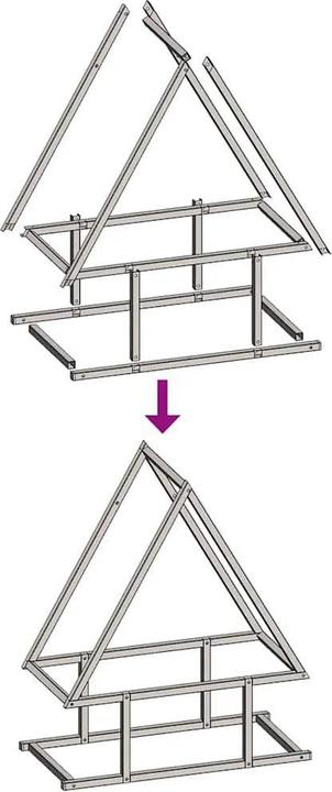 Productafbeelding vidaXL Brennholzregal