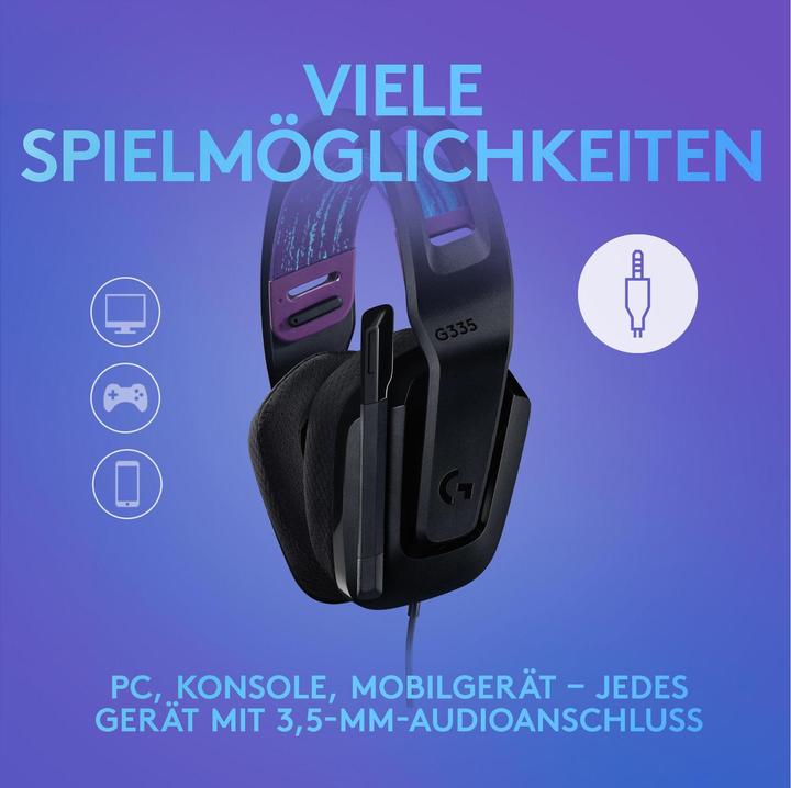 Actual product image Logitech G G335 (Cable)