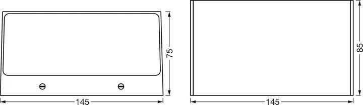 Actual product image Ledvance Smart Outd Wifi Brick Wide Rgbw St (600 lm, IP44)