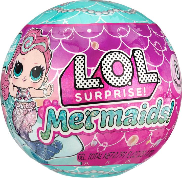 Actual product image MGA L.O.L. Surprise Mermaids! Tots in PDQ