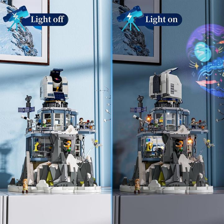 Actual product image Lumibricks Alpine Observatory
