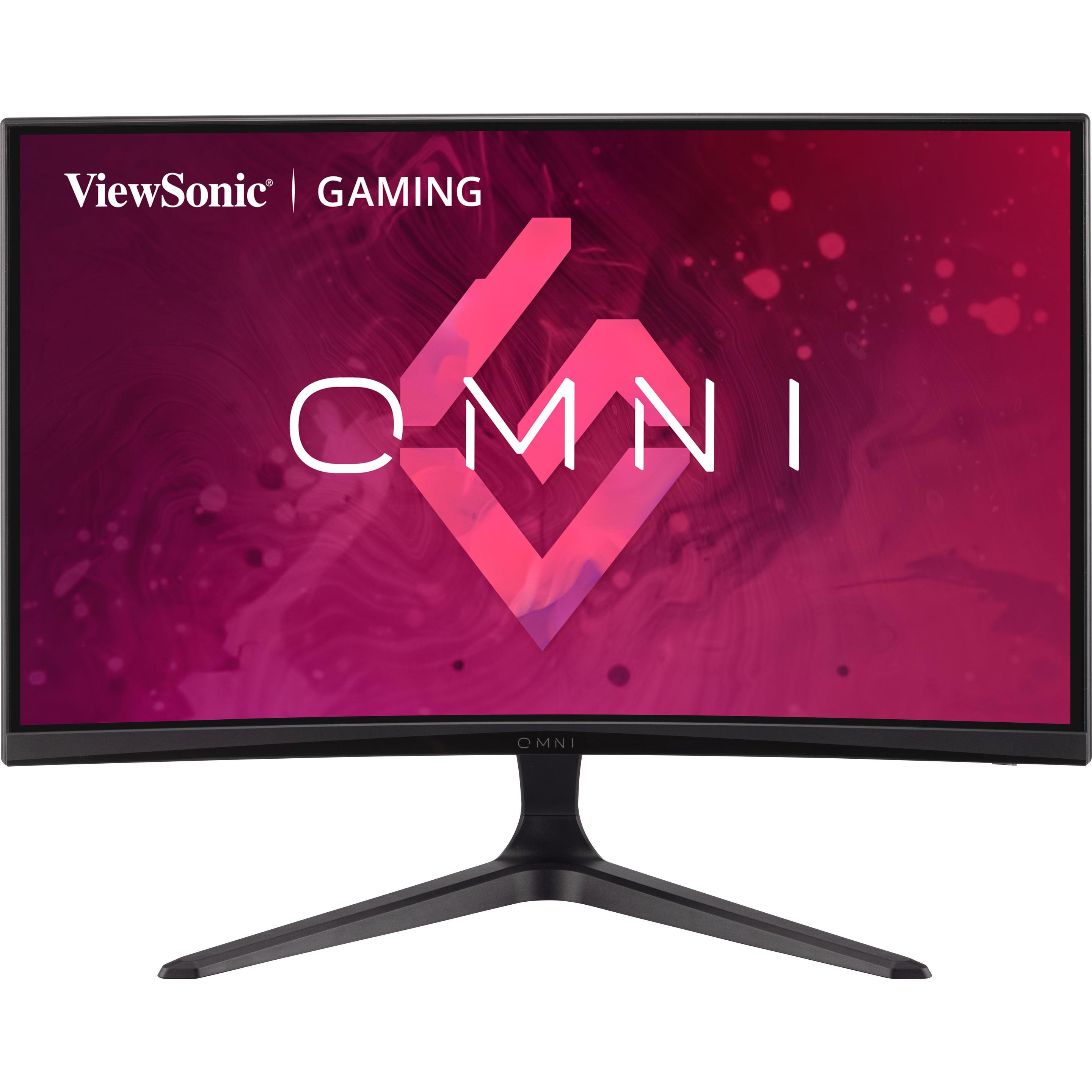 Viewsonic VX2418C (1920 x 1080 Pixel, 24"), Monitor, Schwarz