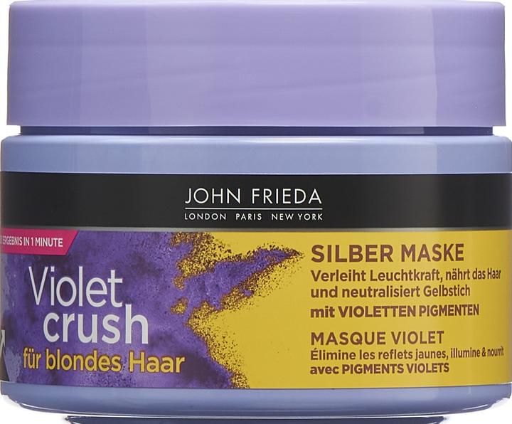 Actual product image John Frieda Sheer Blonde - Violet Crush Silver Mask (250 ml)