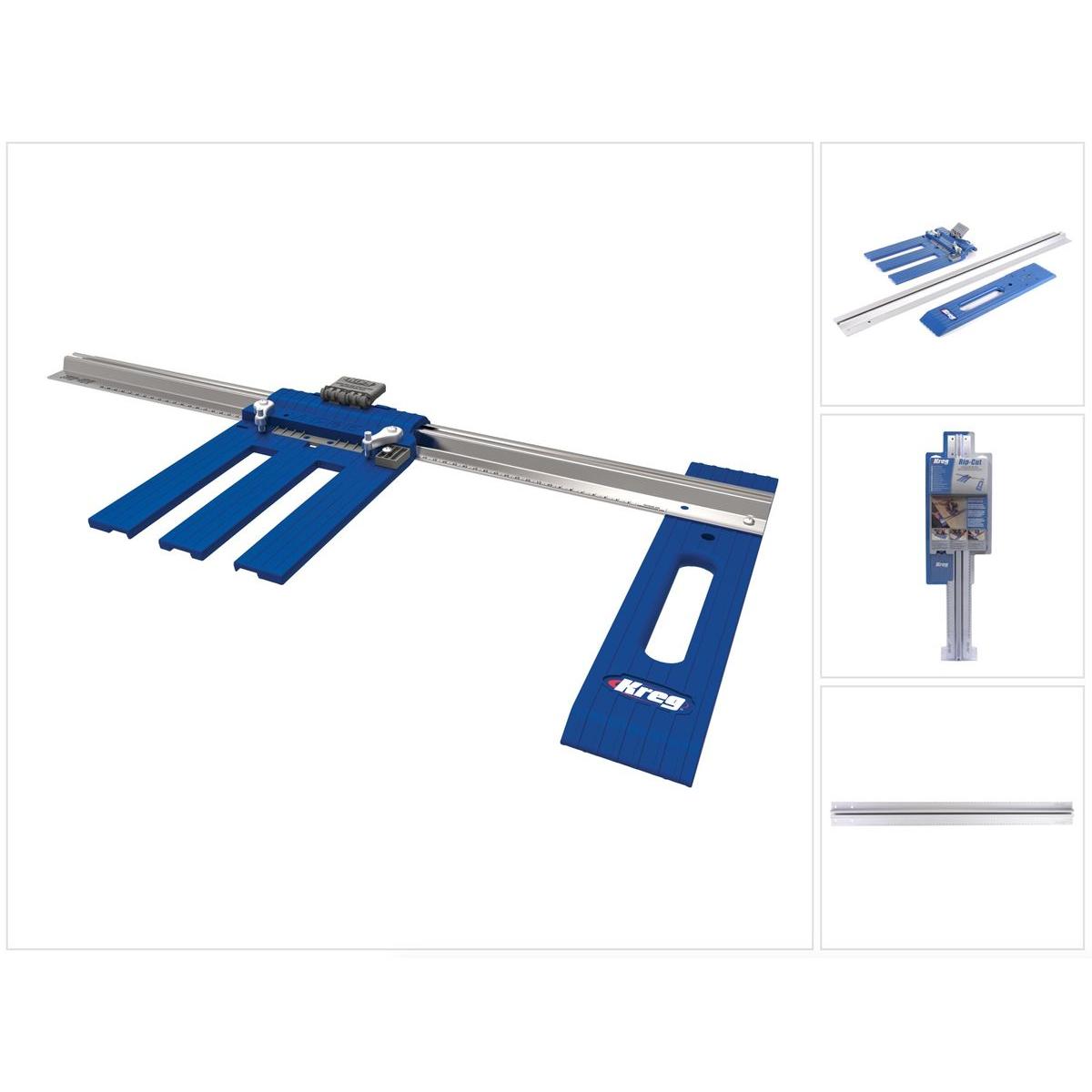 Kreg, Führungsschiene, Rip-Cut Sägeführung metrisch Parallelanschlag universal ( KMA2685 ) bis 610 mm für alle Kreissä (...