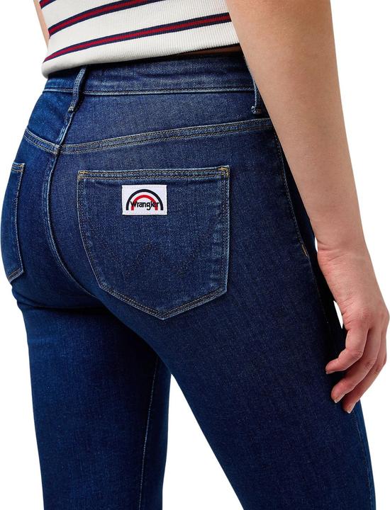 Actual product image Wrangler 's dark wash flared jeans (W31/L32)