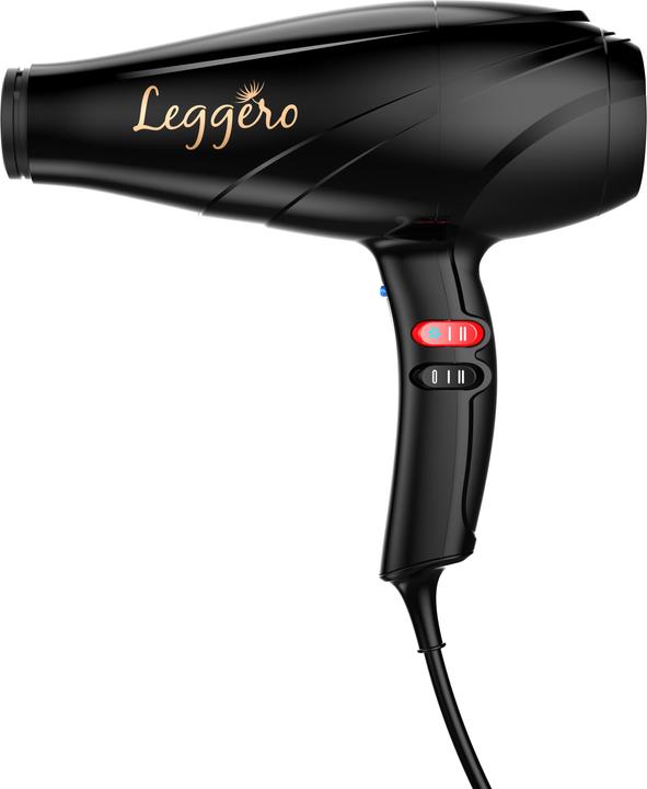 Produktbild GAMA GA.MA LEGGERO, Sort, 3 m, 2100 W, 215 mm, 540 g (2100 W)