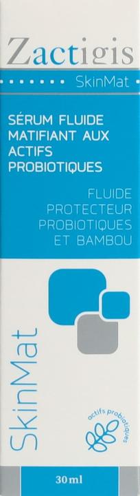 Energy Label Zactigis SkinMat mattifying fluid serum with probiotic active ingredients (30 ml)