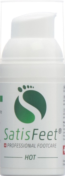 Immagine prodotto Satisfeet Hot Creme (Crema piedi e gel piedi, 30 ml)