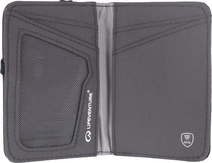 Actual product image Lifeventure RFID Card Wallet, Recycled, Navy Blue
