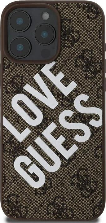 Image du produit Guess PU 4G Hard Case With Big Love Logo - iPhone 16 Pro Max (Apple iPhone 16 Pro Max)