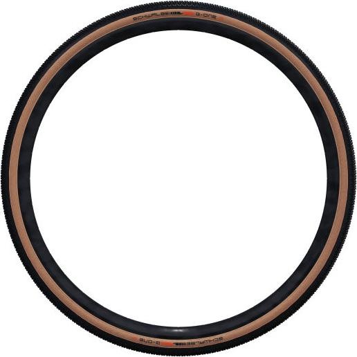 Actual product image Schwalbe G-One R 650Bx45, Evo, Super Race, Folding, transparent-skin (45-584)