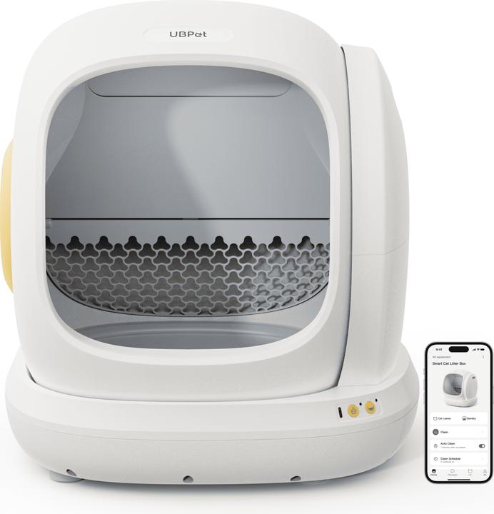 UBPet Selbstreinigende Katzentoilette (Selbstreinigendes Katzenklo)