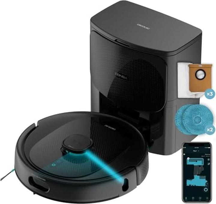 Actual product image Cecotec Conga 9990 AI Spin Revolution Ultra Power Home (Vacuum mopping robot)
