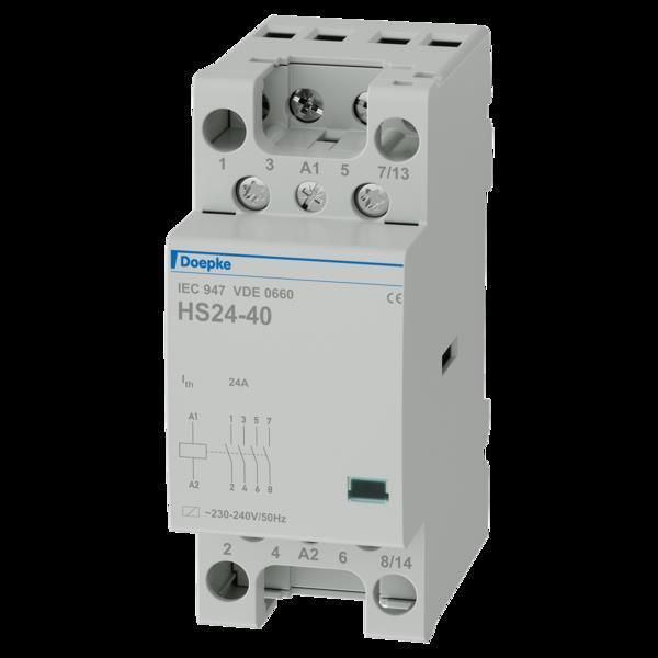 Actual product image Doepke Inst.contactor 4S 24A HS20-40/230V HS20-40/230V