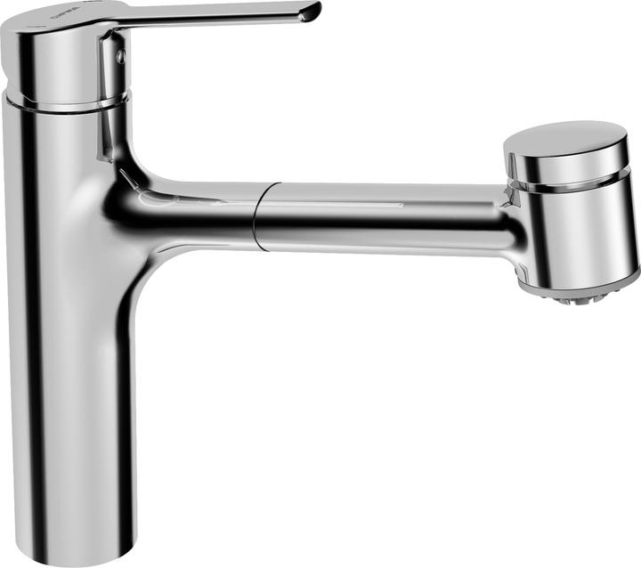Hansa Hansaronda Miscelatore monocomando lavello Hansaronda Sink, 5519, a bassa pressione, cromato