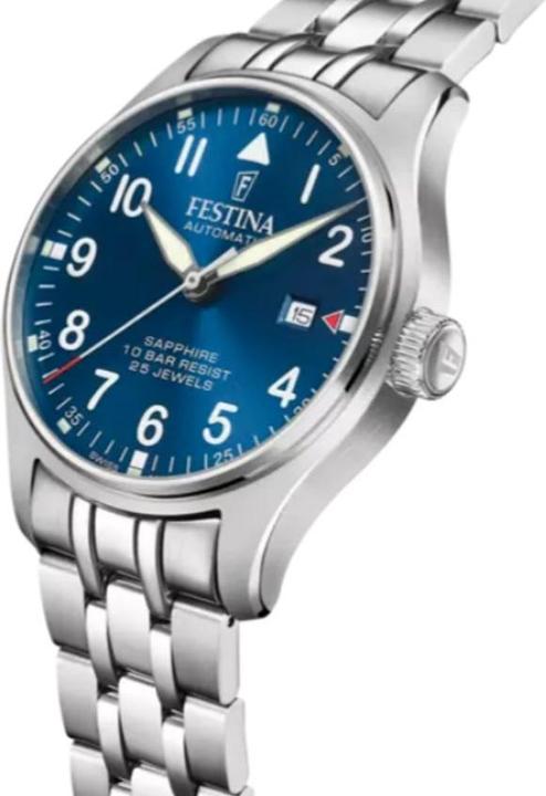 Actual product image Festina F20151/C Swiss Made Automatic (Analogue wristwatch, Swiss made, 43.50 mm)