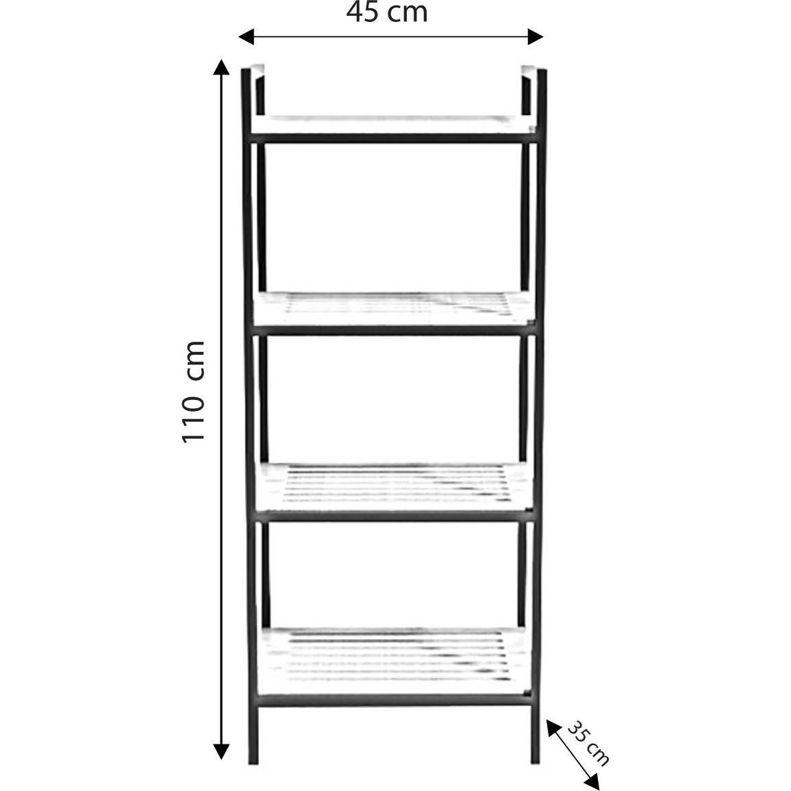 Kalune Design, Badezimmerregal, Molly (45 x 110 x 35 cm)