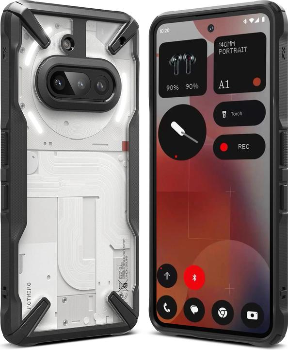 Productafbeelding Ringke Fusion X Case for Nothing Phone 3A - Black (Niets Telefoon (3a))