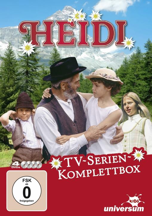 Heidi Realserie Komplettbox (DVD, 1978, Deutsch)