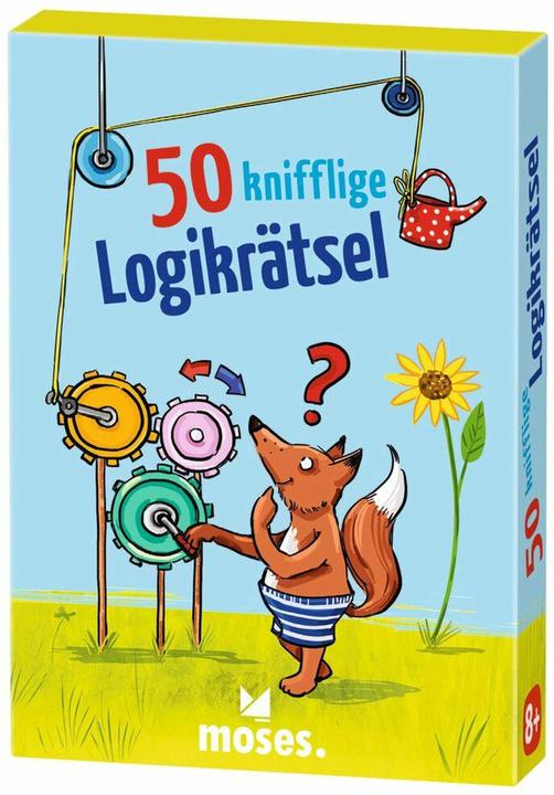 Actual product image Magni moses 30256 tricky logic puzzles - fun puzzle game with brain teasers for children aged 8 and over (German)
