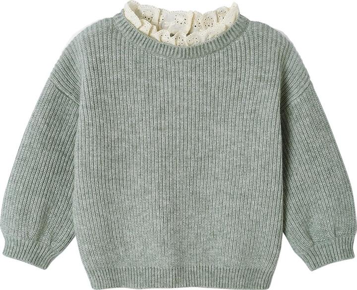 Produktbild Vertbaudet Baby Pullover mit Volantkragen, Capsule Collection MAMA, TOCHTER & BABY (62)