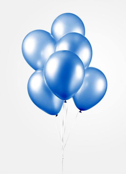 Globos Europe Balloons Metallic Blue 30cm, 10pcs. (10 x)