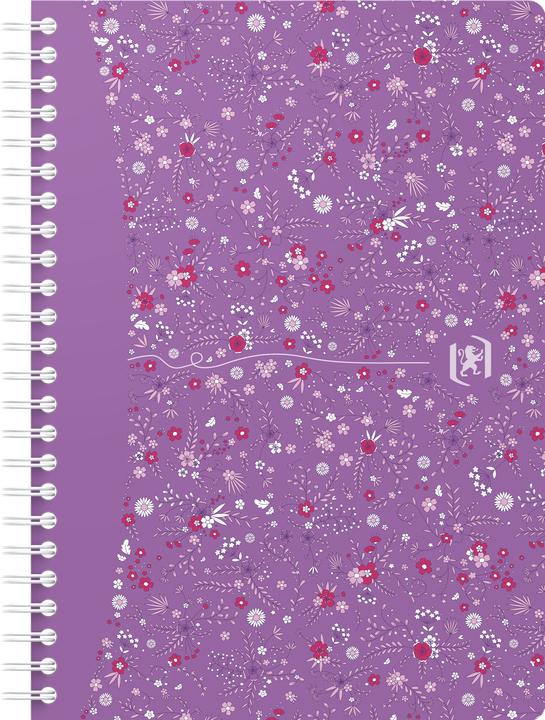 Image du produit Oxford Forme florale (A5, À rayures, Couverture rigide)