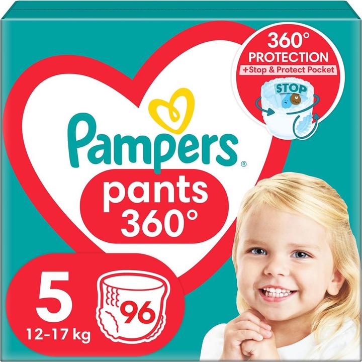 Produktbild Pampers Pants (Gr. 5, Halbmonatsbox, 96 Stk.)