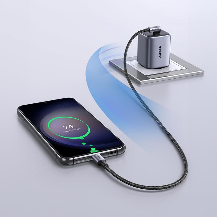 Actual product image Ugreen USB C – USB C (0.50 m, USB 2.0, 60 W)