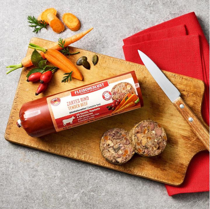 Actual product image Fleischeslust Wet food Classic Tender Beef, 200 g (Adult, 1 pcs., 200 g)