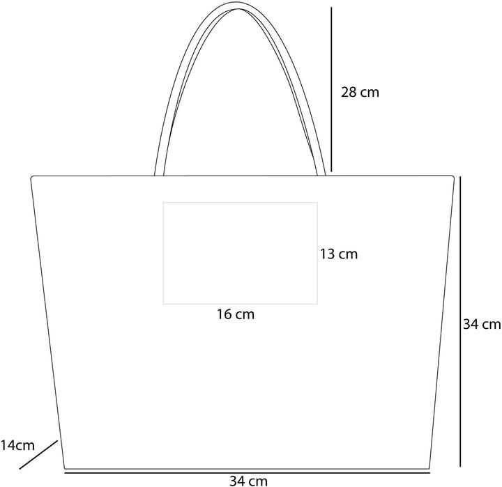 Immagine prodotto Normani Borsa a tracolla estiva, borsa da spiaggia (17 l)