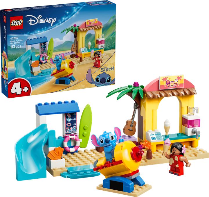 Produktbild LEGO Spass am Strand mit Lilo und Stitch (43280, LEGO Disney)