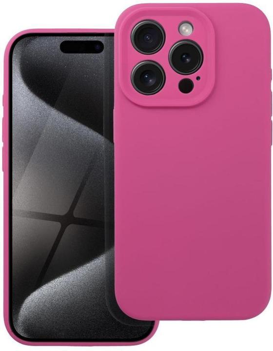 Productafbeelding OEM Back panel cover Case SILICONE 2mm for IPHONE 16 Pro Max pink (Apple iPhone 16 Pro Max)
