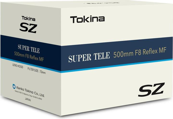 Actual product image Tokina SZ Super Tele 500mm f/8 Reflex MF MFT (Micro Four Thirds, full size)