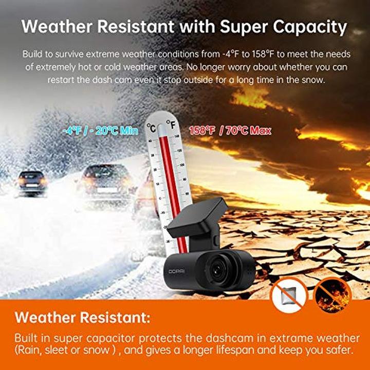 Image du produit DDpai mola N3 (Bluetooth, Récepteur GPS, WiFi, HD 1600)