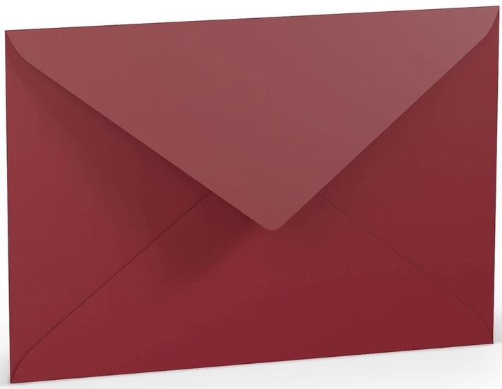 Image du produit Magni 220711572 - Coloretti enveloppes, 80 g/m², DIN C5, rosso, 5 pièces (C5, 5 x)
